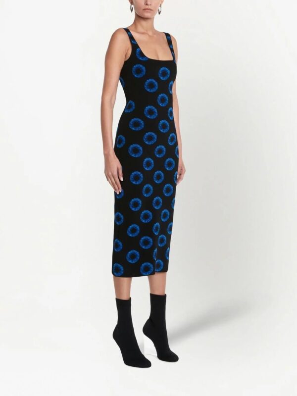 Alexander McQueen  intarsia knit Iris midi dress - Image 3