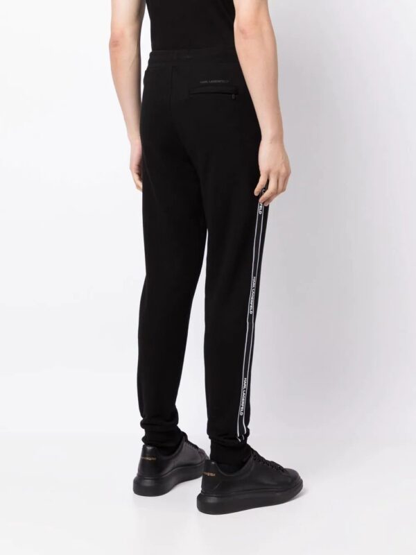 Karl Lagerfeld  logo-print track pants - Image 4