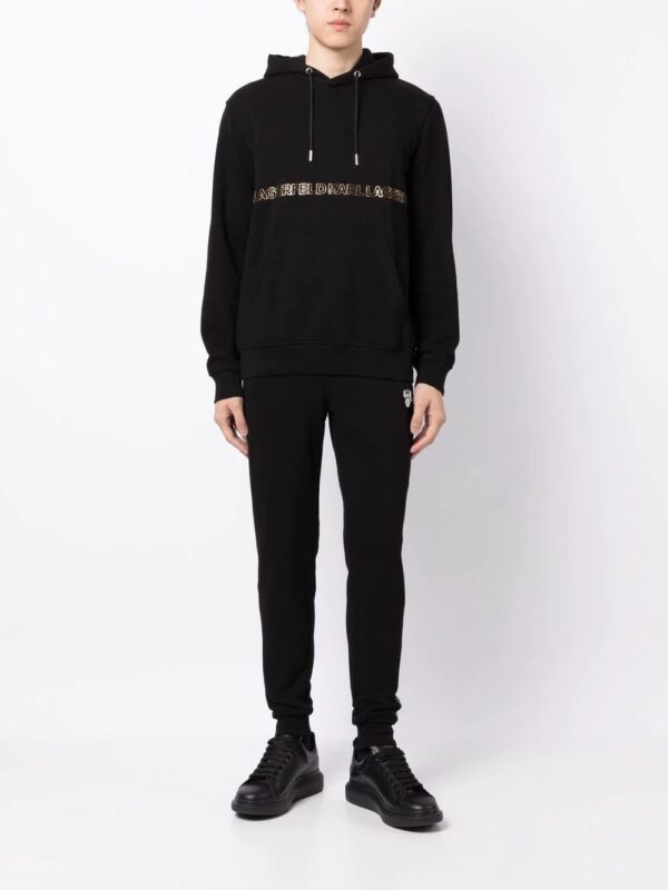 Karl Lagerfeld  logo-print track pants - Image 2
