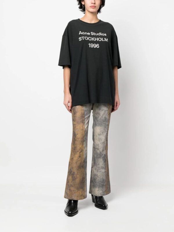 Acne Studios  Logo Stockholm 1996-print T-shirt - Image 3