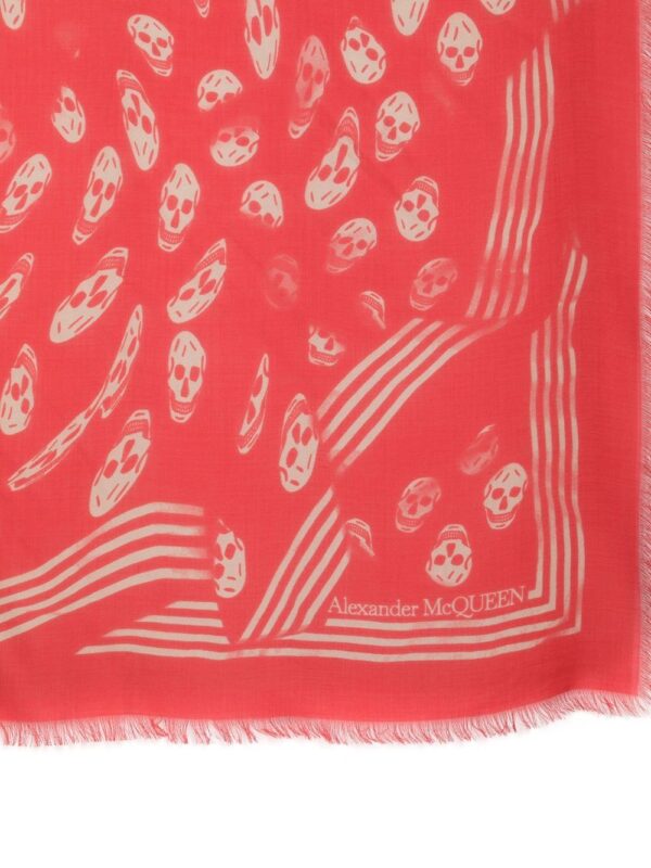 Alexander McQueen  all-over skull print scarf - Image 2