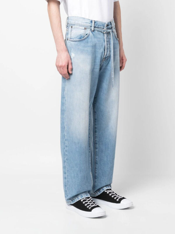 Acne Studios  straight-leg cotton jeans - Image 4