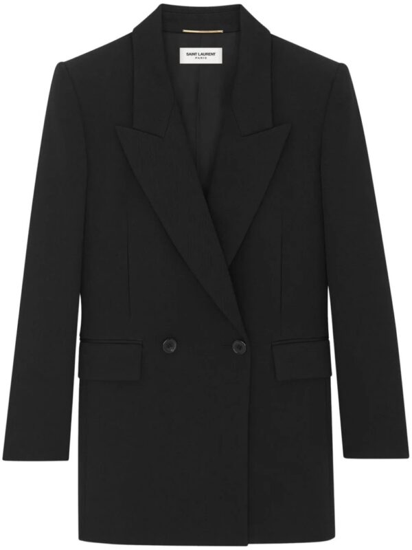 Saint Laurent  double-breasted wool blazer