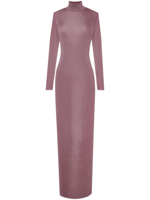 Saint Laurent long-sleeve maxi dress