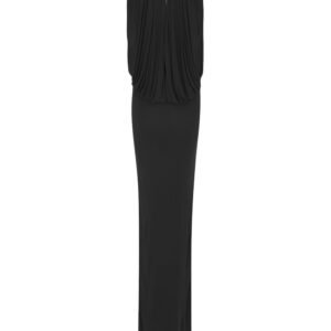 Saint Laurent sleeveless draped dress