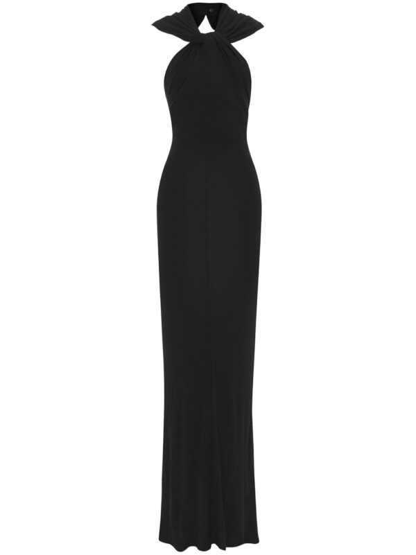 Saint Laurent hooded long dress