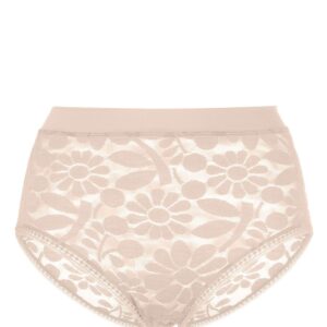 ERES  floral-lace high-waisted briefs