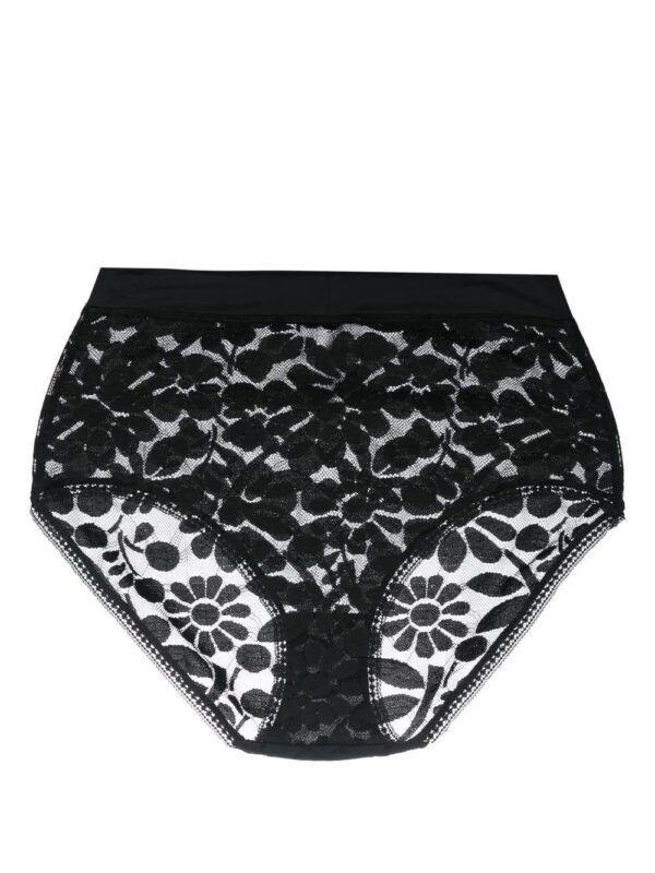 ERES  high-waist floral lace briefs - Image 2