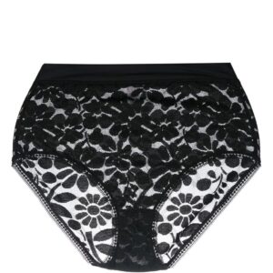 ERES  high-waist floral lace briefs