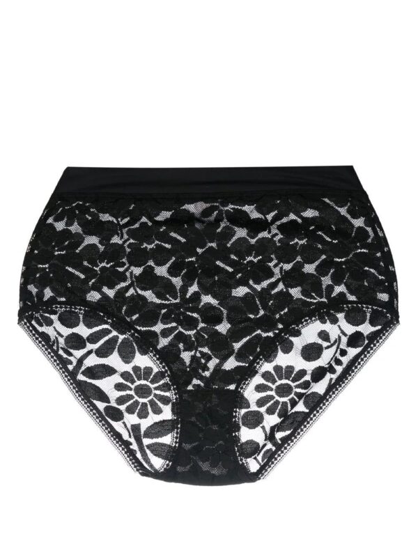 ERES  high-waist floral lace briefs