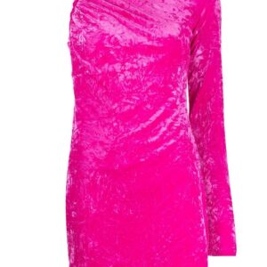 Versace rolled velvet minidress