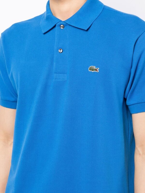 Lacoste  chest logo-patch polo shirt - Image 4