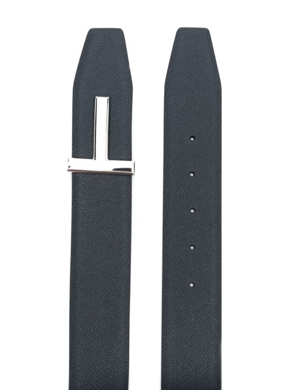 Tom Ford T logo-buckle leather belt - Image 2