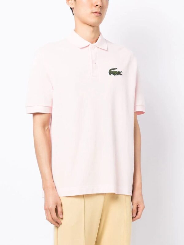 Lacoste  short-sleeved crocodile-patch polo shirt - Image 3