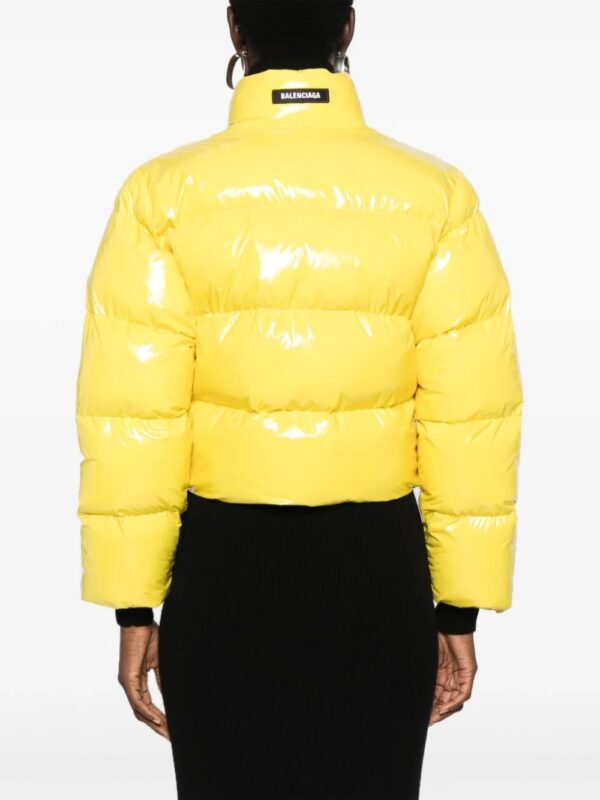 Balenciaga  cropped puffer jacket - Image 4