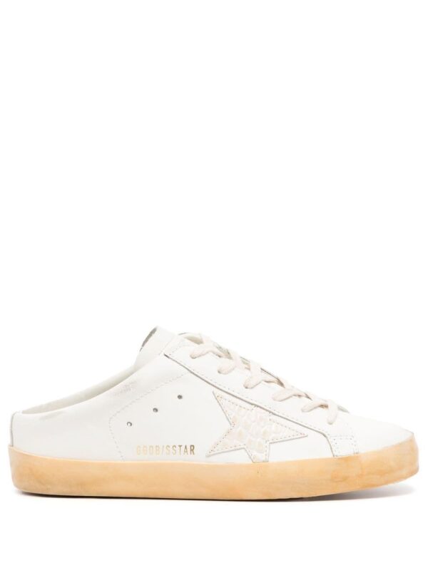 Golden Goose Superstar leather mules