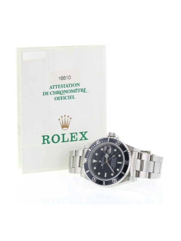 Rolex 1998 pre-owned Submariner Date 40mm - Image 3