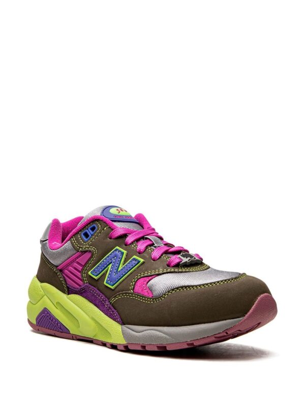 New Balance x Stray Rats MT580 "Dark Moss/Cosmic Grape" sneakers - Image 2