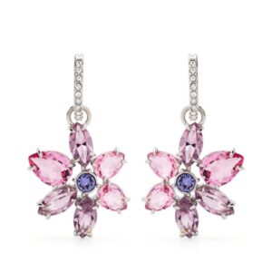 Swarovski  Gema flower drop earrings