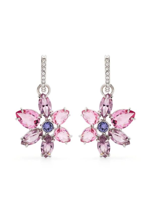 Swarovski  Gema flower drop earrings