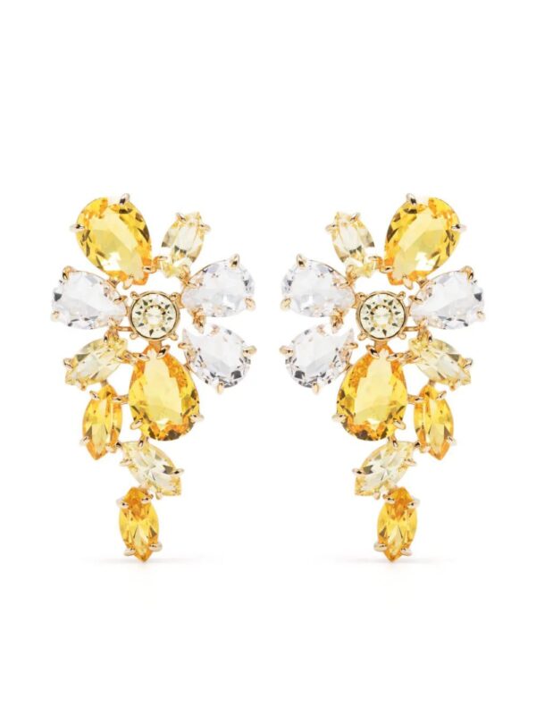 Swarovski  Gema flower drop earrings