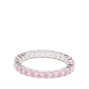 Swarovski  round cut gem embellished ring