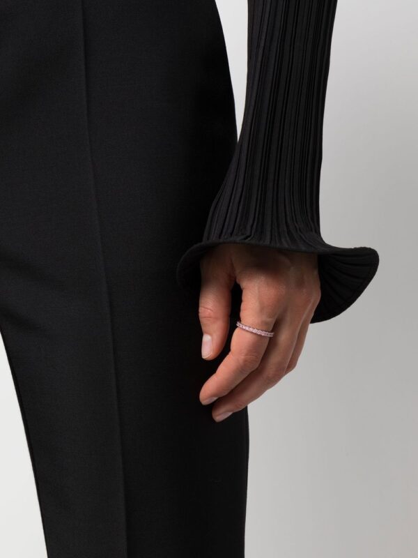Swarovski  round cut gem embellished ring - Image 2