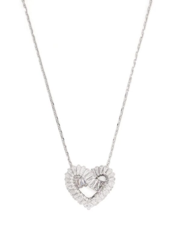 Swarovski  Matrix heart-pendant necklace