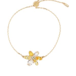 Swarovski  Gema Flower gold-plated bracelet
