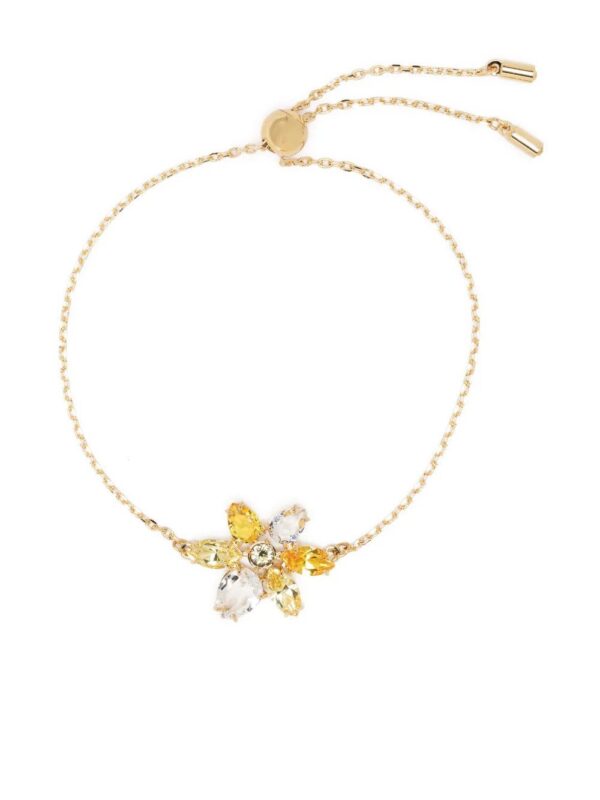 Swarovski  Gema Flower gold-plated bracelet