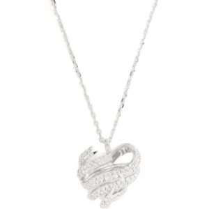 Swarovski  Volta heart pendant necklace