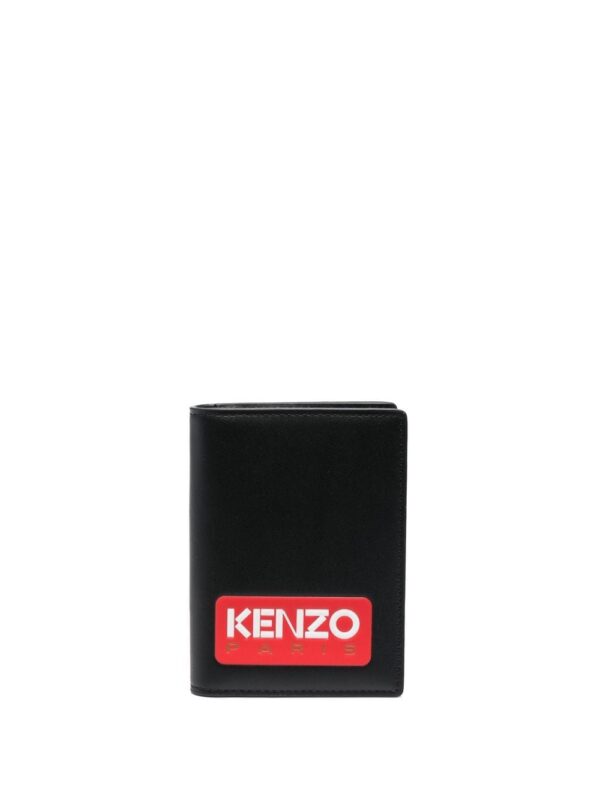 Kenzo logo-patch bi-fold wallet