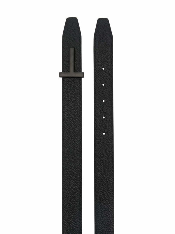 Tom Ford logo buckle leather belt - Image 2
