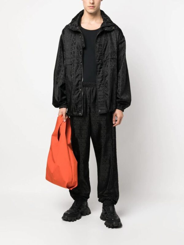 Moschino  monogram-jacquard track pants - Image 2