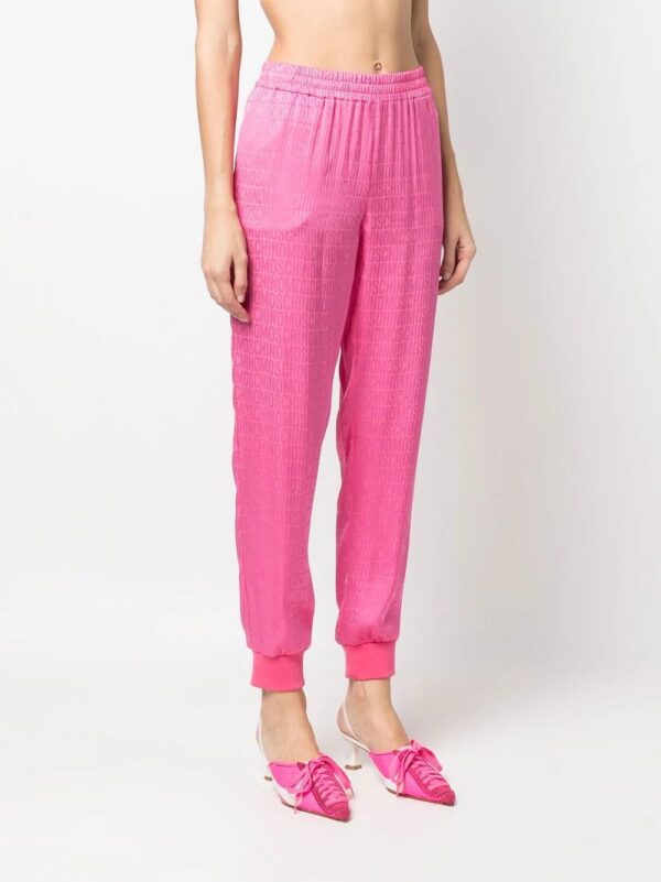 Moschino  monogram-print joggers - Image 3