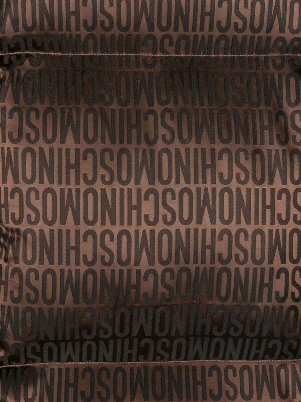 Moschino  monogram-jacquard quilted scarf - Image 2