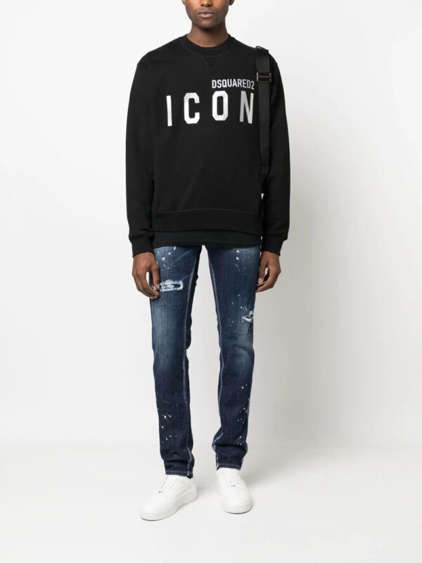 Dsquared2  Icon-print hooded sweatshirt - Image 2