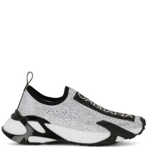 Dolce & Gabbana Fast rhinestone-embellished sneakers