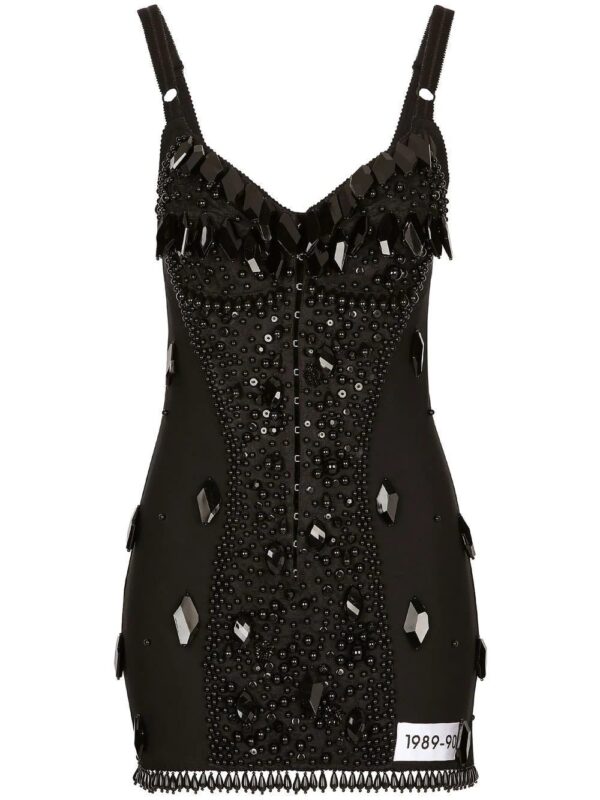 Dolce & Gabbana  KIM DOLCE&GABBANA bead embellished mini dress