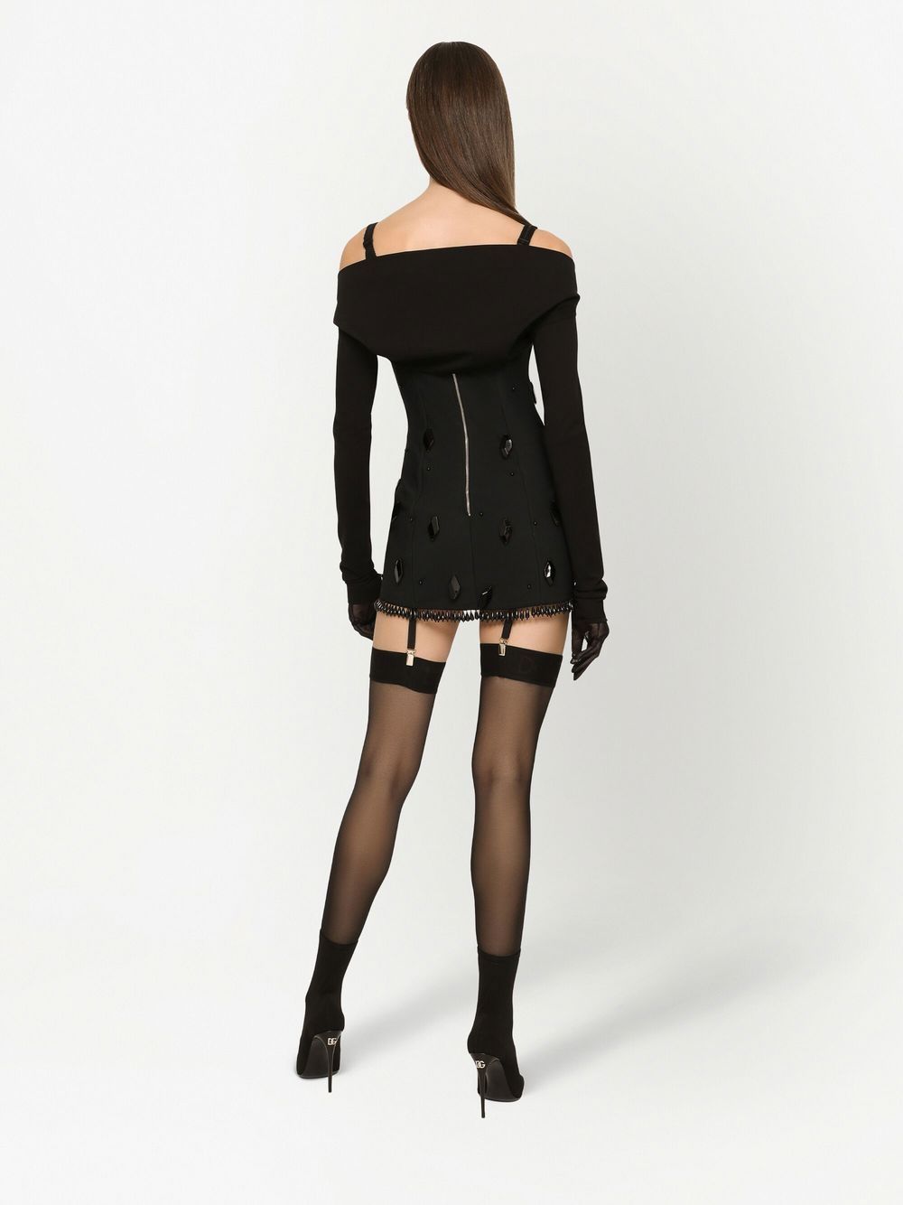 Dolce & Gabbana KIM DOLCE&GABBANA embroidered minidress - Image 4