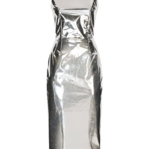 Dolce & Gabbana KIM DOLCE&GABBANA foiled midi dress
