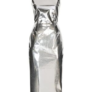 Dolce & Gabbana  KIM DOLCE&GABBANA metallic-effect midi dress