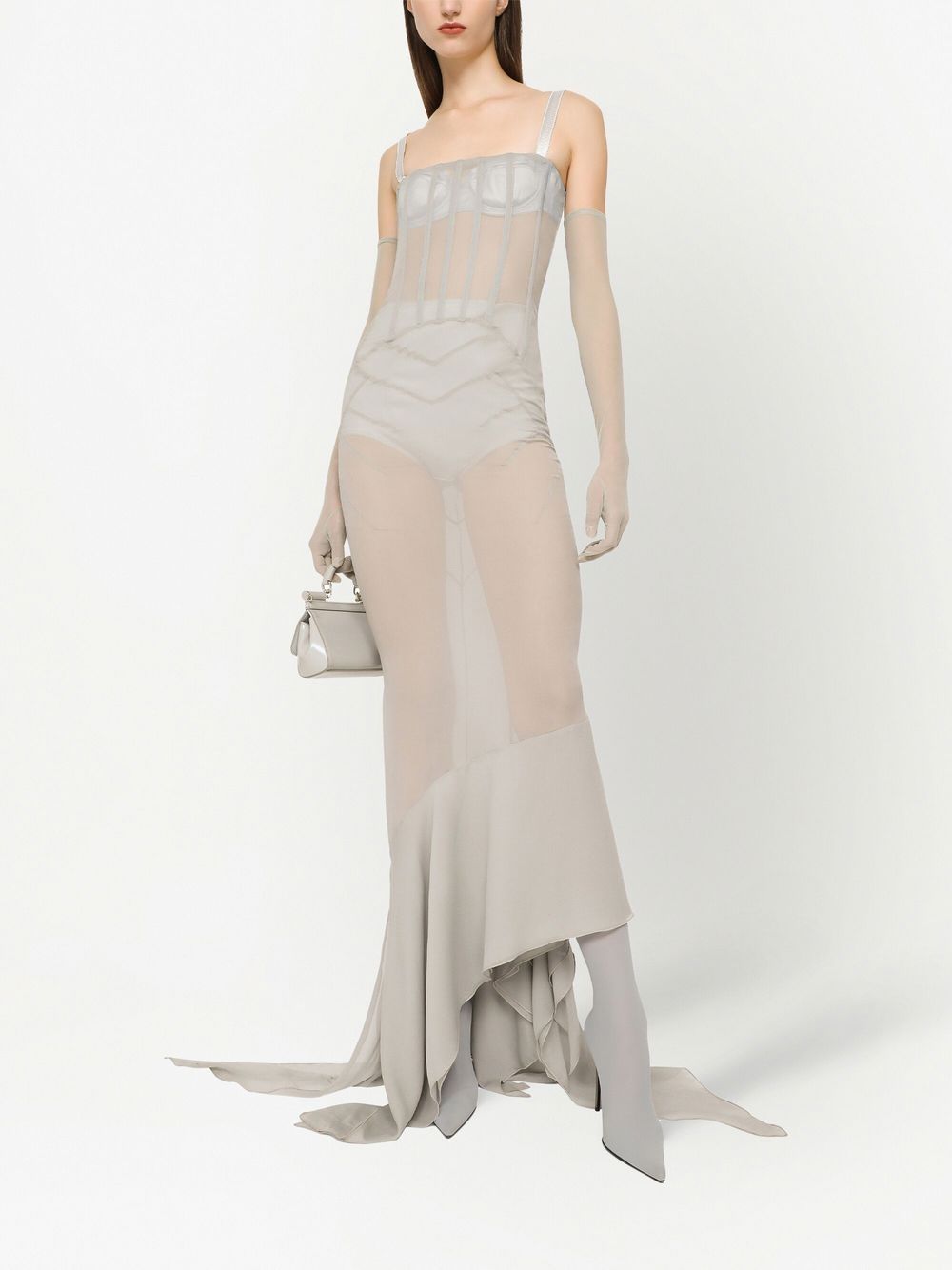 Dolce & Gabbana KIM DOLCE&GABBANA draped silk dress - Image 2