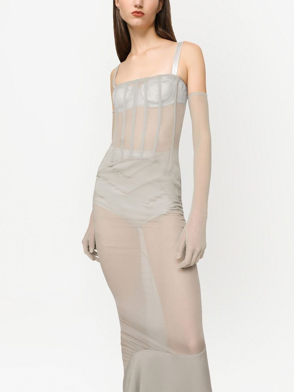 Dolce & Gabbana KIM DOLCE&GABBANA draped silk dress - Image 5