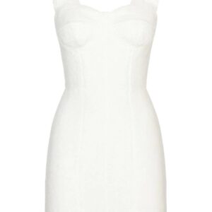 Dolce & Gabbana  KIM DOLCE&GABBANA number-patch cotton mini dress