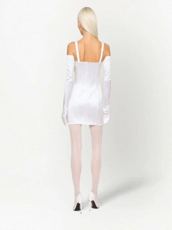 Dolce & Gabbana  KIM DOLCE&GABBANA number-patch mini dress - Image 4