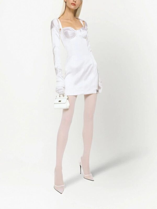 Dolce & Gabbana  KIM DOLCE&GABBANA number-patch mini dress - Image 2