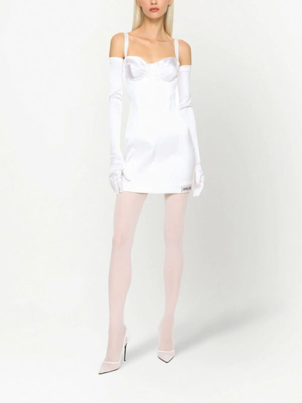 Dolce & Gabbana  KIM DOLCE&GABBANA satin minidress - Image 3