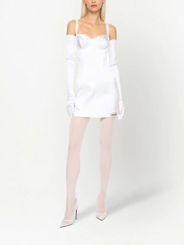 Dolce & Gabbana  KIM DOLCE&GABBANA number-patch mini dress - Image 3