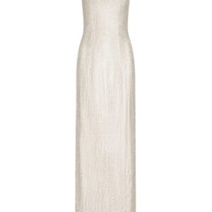 Dolce & Gabbana  KIM DOLCE&GABBANA crystal-embellished floor length dress